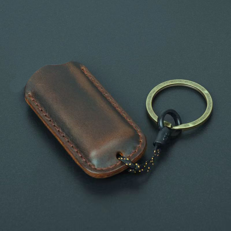 Outdoor Adventure Gifts - Классическая прочная кожаная взрывозащищенная газовая зажигалка,